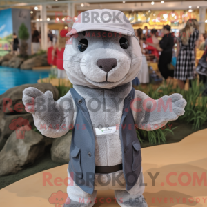 Disfraz de mascota Grey...