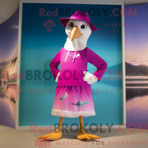 Postava maskota Magenta...