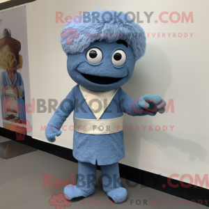 Blue Fried Rice mascot...