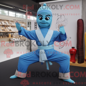 Sky Blue Samurai mascotte...