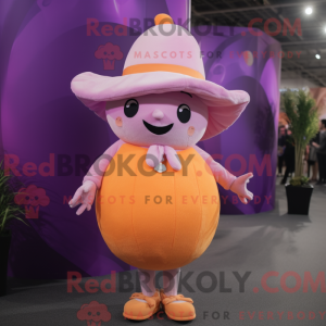 Lavender Grapefruit mascot...