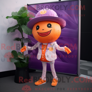 Lavender Grapefruit mascot...