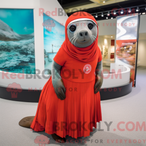 Figura de máscara de foca...