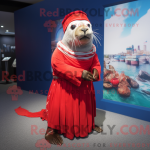 Red Seal maskot kostume...
