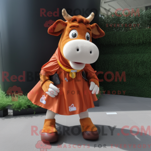 Rust Guernsey Cow...