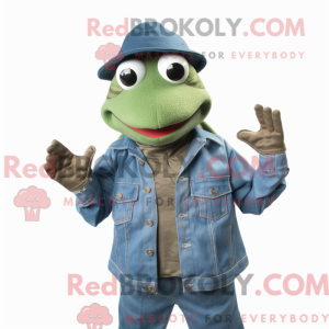 Frog mascot costume...