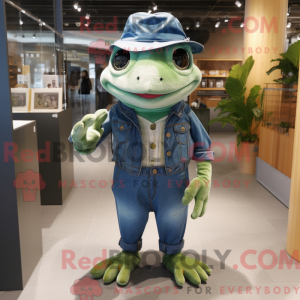 Frog mascot costume...