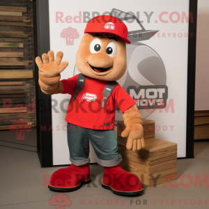 Postava maskota Red...
