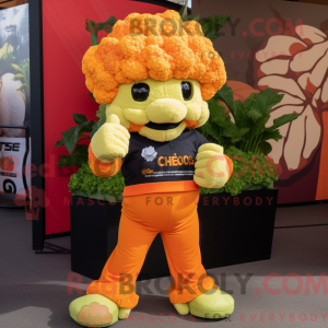 Orange Cauliflower mascot...