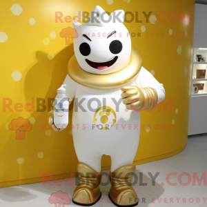 Postava maskota Gold Bottle...