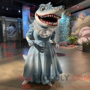 Megalodon maskot kostume...