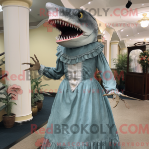 Megalodon mascot costume...