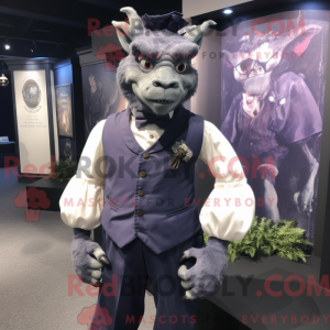 Navy Gargoyle maskot...