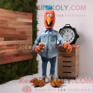 Rust Turkey Maskottchen...