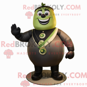 Olive Strongman mascot...