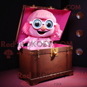 Postava maskota Pink...
