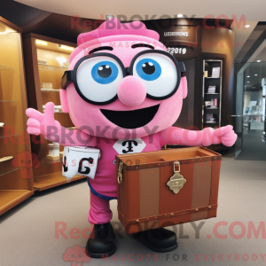 Postava maskota Pink...
