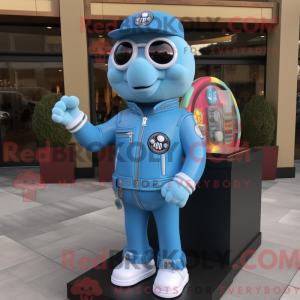 Sky Blue Gumball Machine...