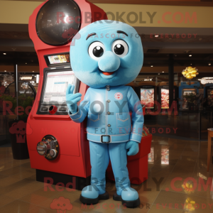 Sky Blue Gumball Machine...