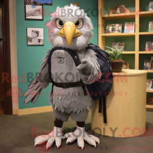 Gray Haast S Eagle mascot...