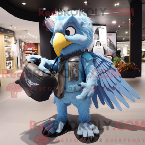 Postava maskota Sky Blue...