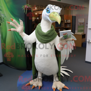 White Archeopteryx mascot...