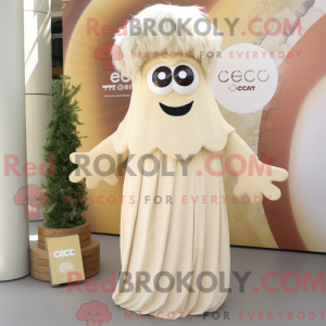 Cream Cyclops mascot...