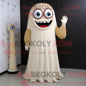 Cream Cyclops mascot...