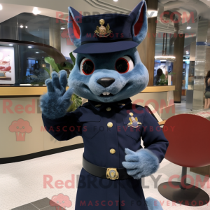 Navy Chupacabra maskot...