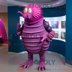 Magenta Trilobite maskot...