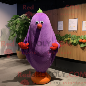 Purple Grapefruit mascot...