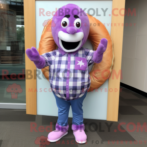 Lavender Donut mascot...