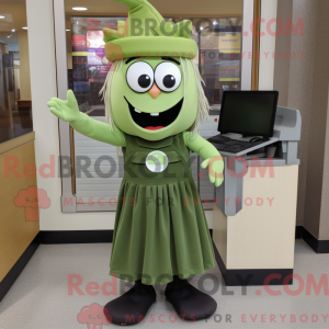Olive Computer maskot...