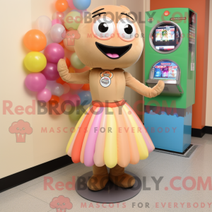 Tan Gumball Machine mascot...