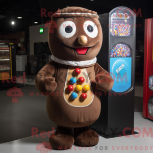 Brown Gumball Machine...