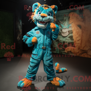 Máscara de tigre turca...