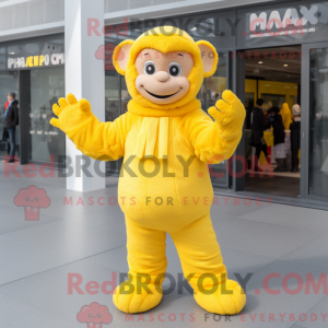 Lemon Yellow Monkey mascot...