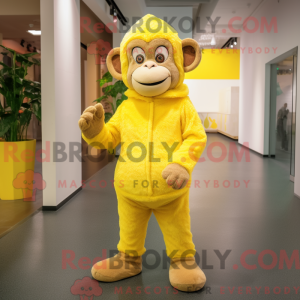 Lemon Yellow Monkey mascot...