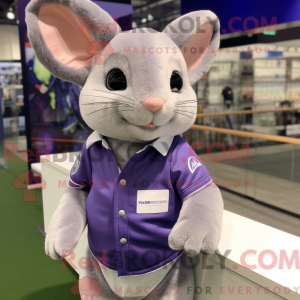 Lavender Chinchilla mascot...