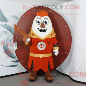 Rust Celtic Shield mascot...