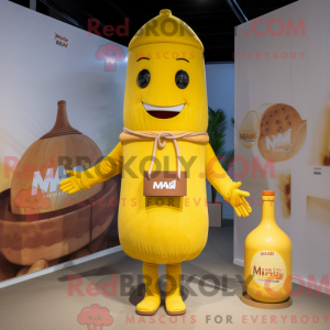 Bottle Of Mustard maskot...