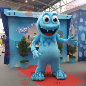 Sky Blue Hydra mascot...