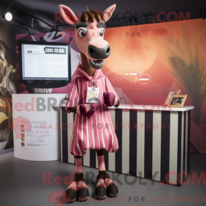 Costume mascotte d okapi...