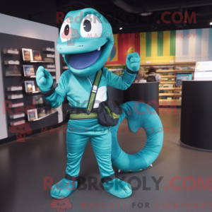 Figura de máscara de cobra...