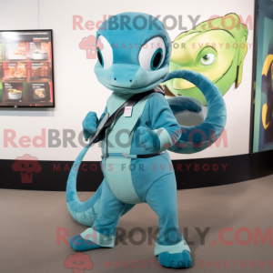 Maskotka Cyan Snake w...