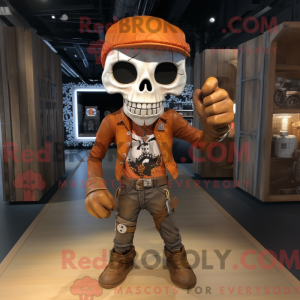 Rust Skull Maskottchen...