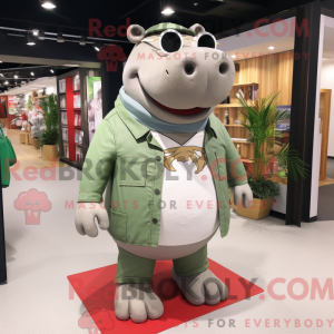 Hippopotamus mascot costume...