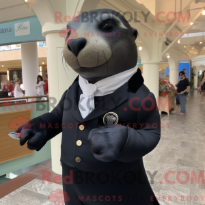 Navy Sea Lion mascot...