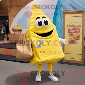Lemon Yellow Nachos mascot...