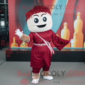 Maroon Pad Thai mascot...